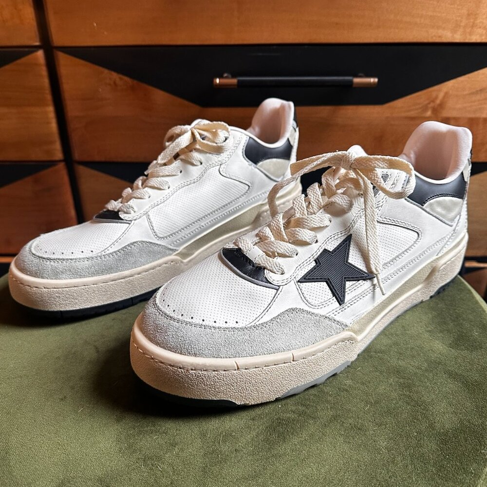 GOLDEN GOOSE NEW MEN'S FOURTY2 EU46 US12 - Picture 4 of 6